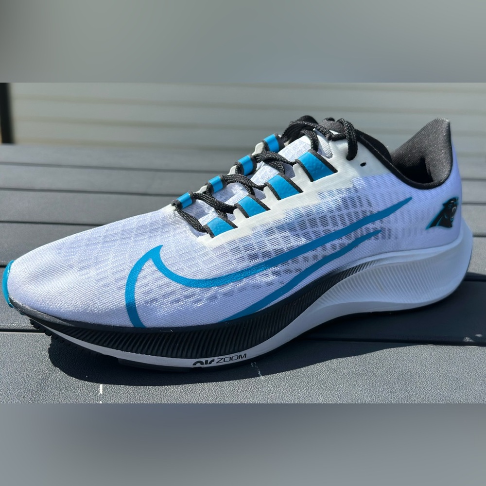 Nike Air Pegasus Zoom 37 Carolina Panthers 10.5 - Picture 1 of 9
